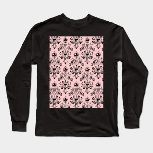 Haunted Mansion Millennial Pink Greeting Card Long Sleeve T-Shirt